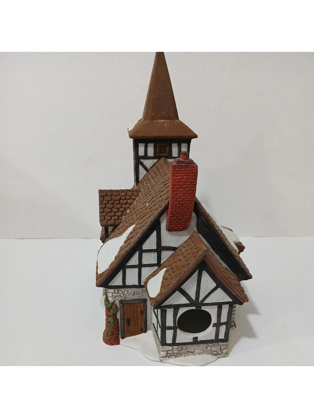 Dept 56 Lot of 2 dickens village Gate house, Old Michaels church, Crown inn 1992